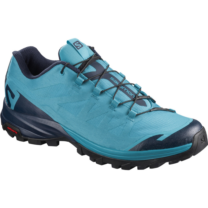 Salomon OUTPATH W Zapatillas Trekking Mujer - Turquesa / Azul Marino - Colombia (29540-YDJZ)